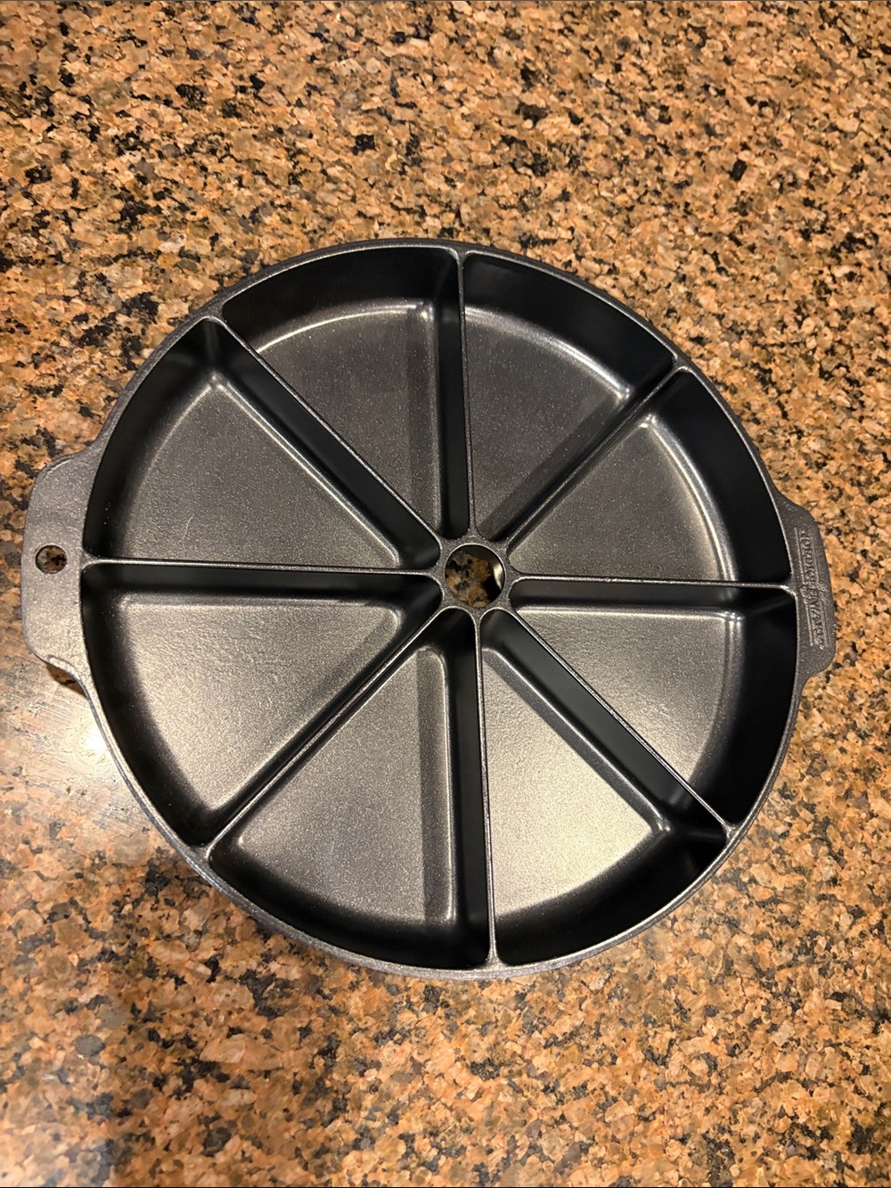 Nordic Ware Black 8-Slice Cast Aluminum Wedge Pan